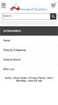 Mobile Screenshot of houseofscooters.com
